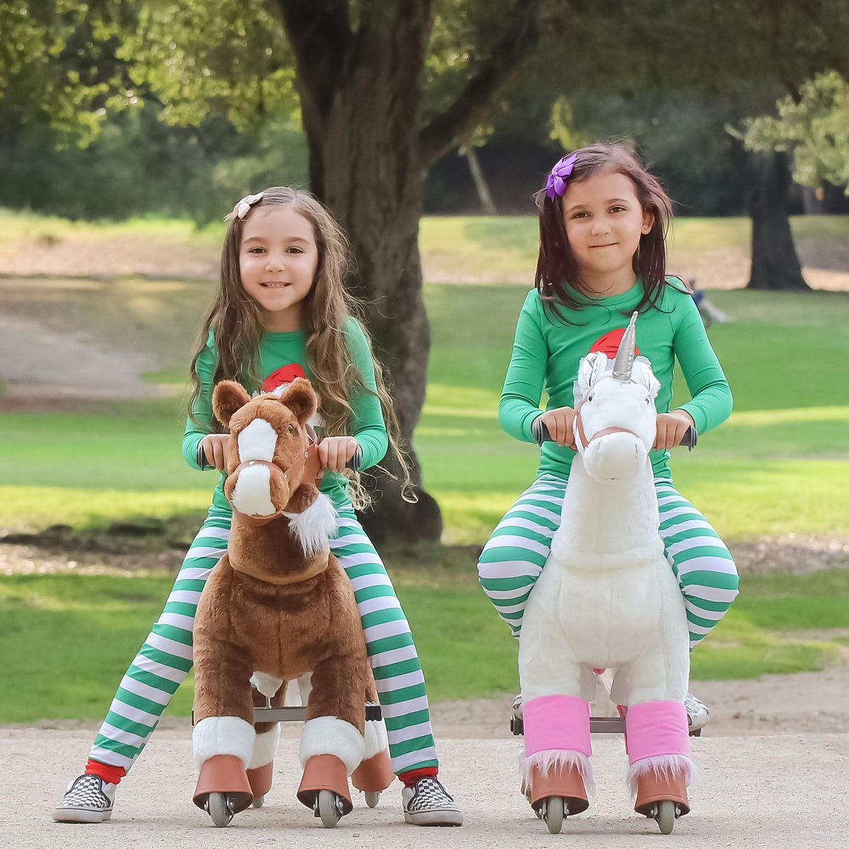 ZEROOXRIDE ride-on horse and unicorn toys for kids
